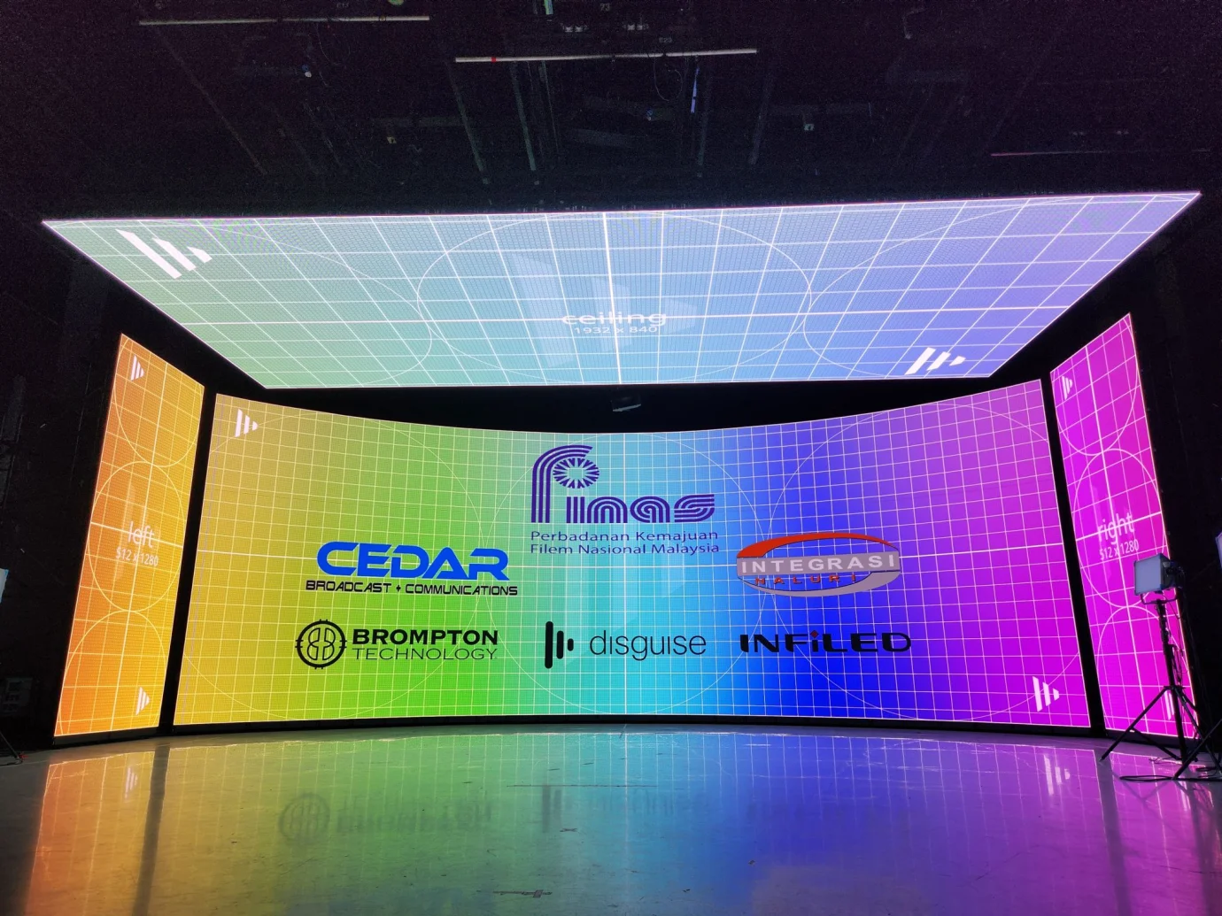 INFiLED Powers FINAS Malaysia’s ICVFX Virtual Production Studio