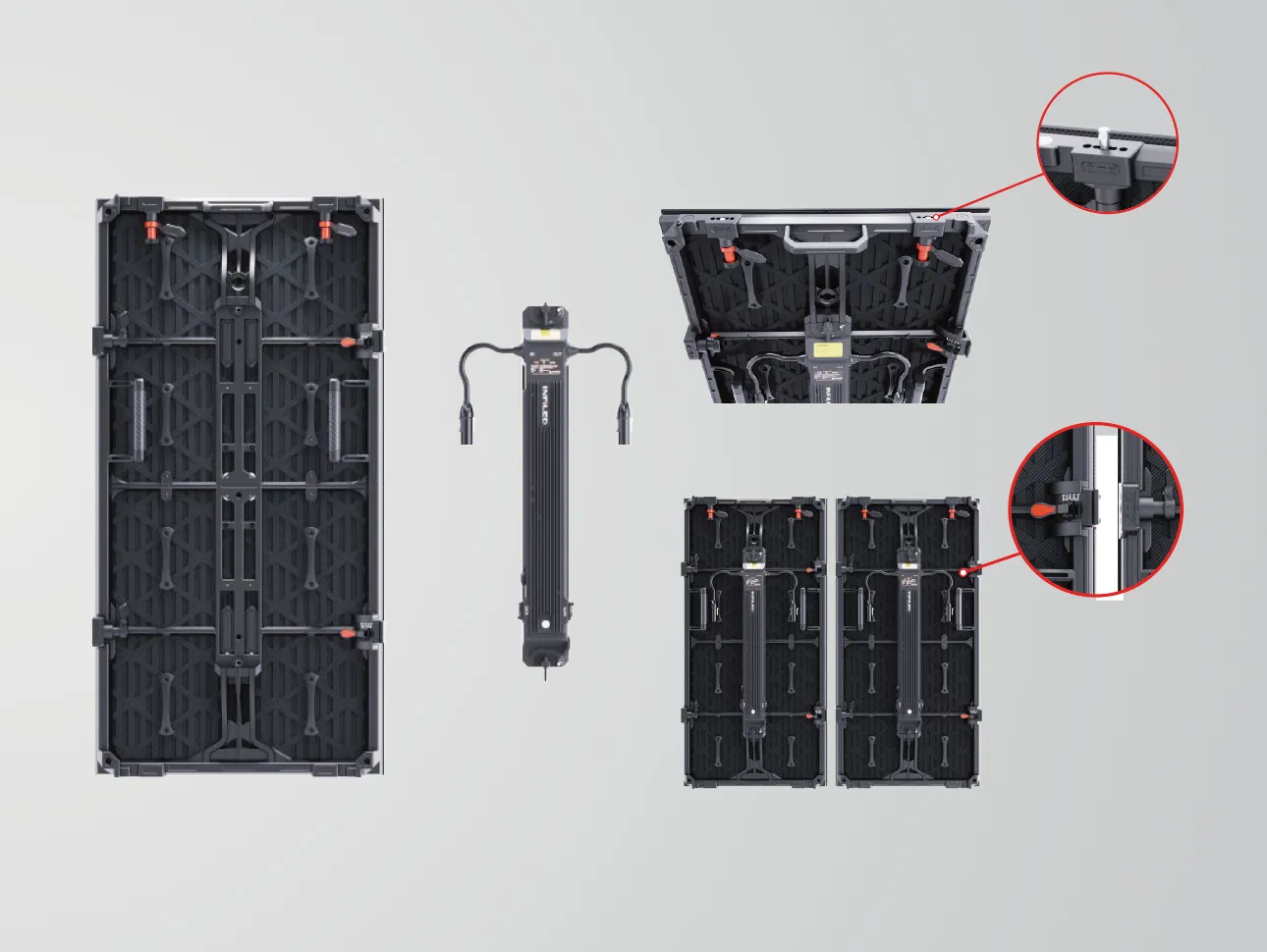 5 秒快装，高效拼接的 LED 显示屏解决方案