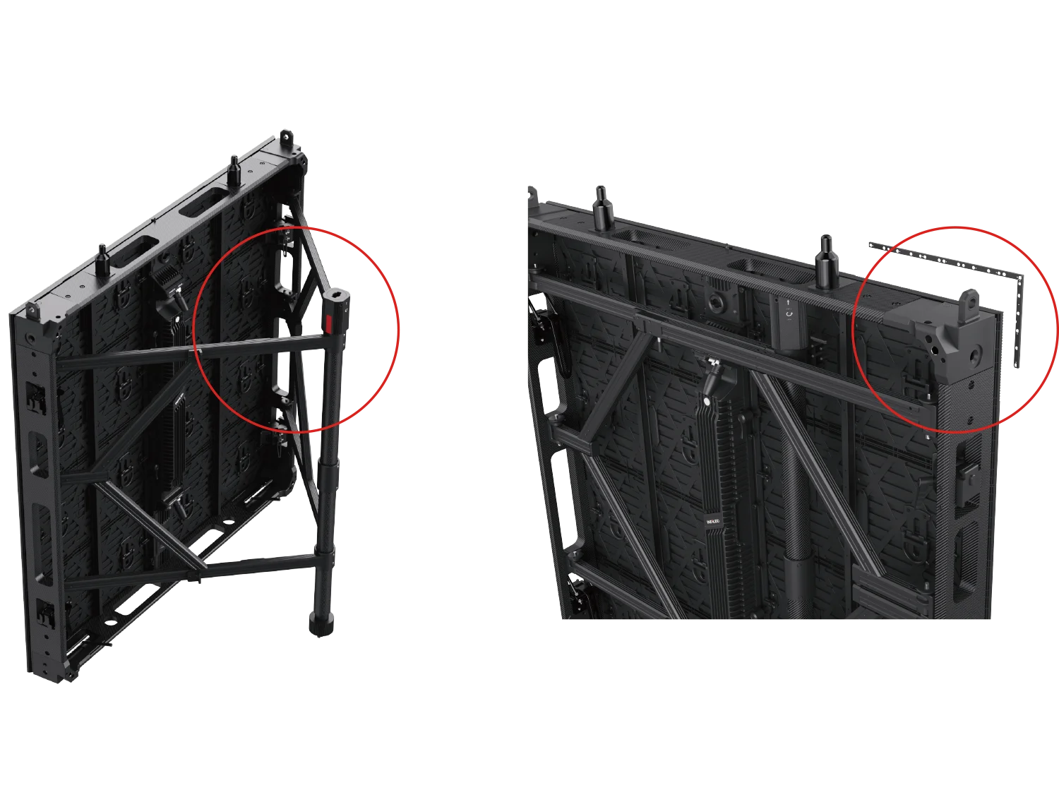 Wind-Resistant Support Frame