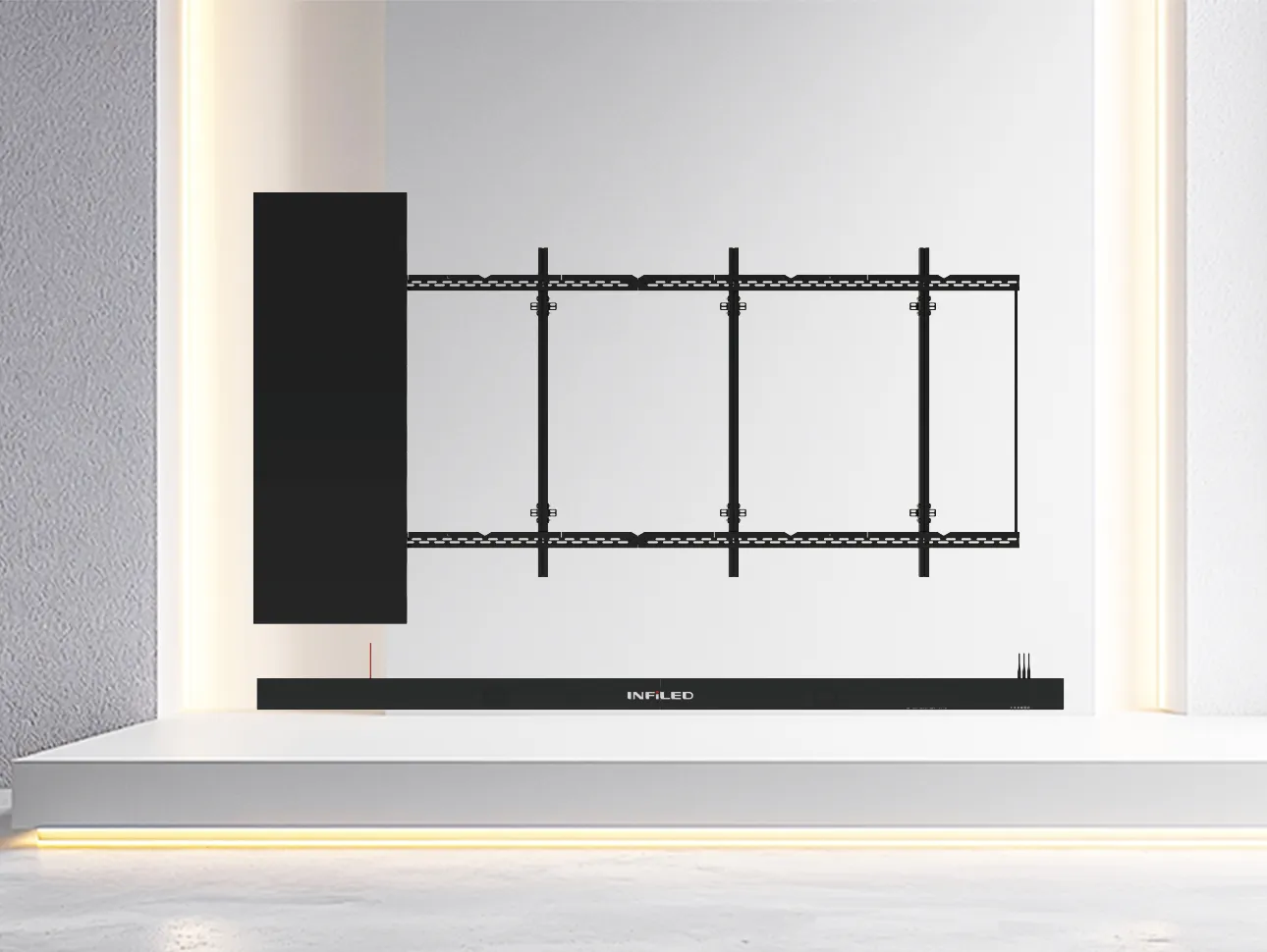 一体化设计，灵活安装